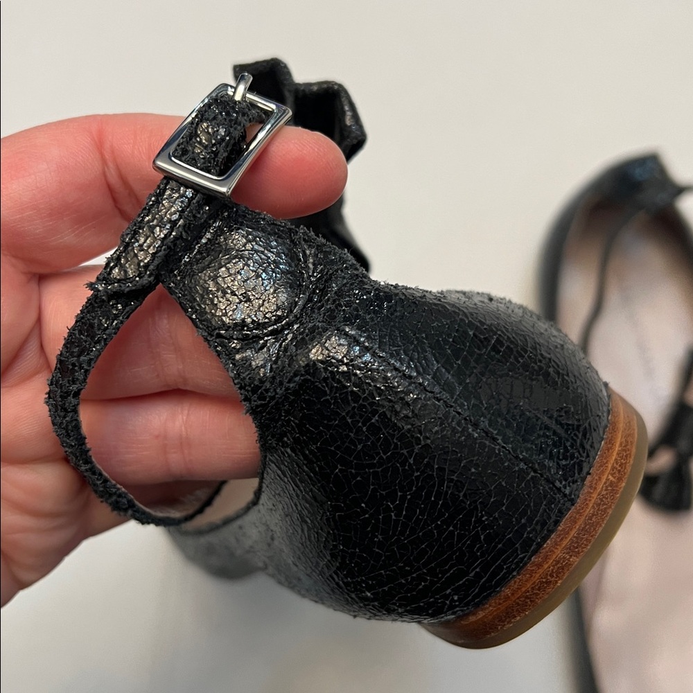 MARC BY MARC JACOBS BALLERINAS WITH BOW BLACK PATENT LEATHER SIZE 40=10 - Picture 14 of 14
